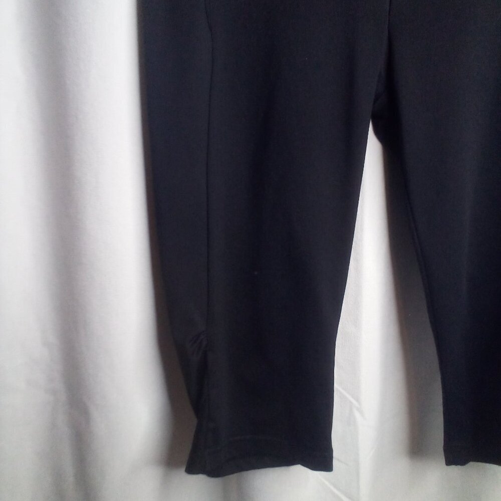 Fila Sport Capri Pants Women M Active Athletic Black - Picture 11 of 15